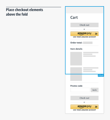 Best practices to optimize your Amazon Pay checkout - Amazon Pay