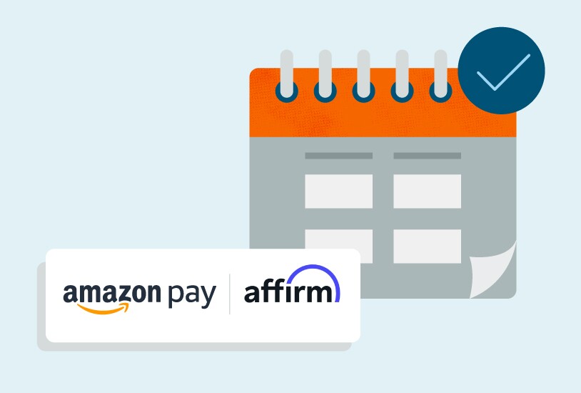 Buy what you need now and pay at your own pace without any fees