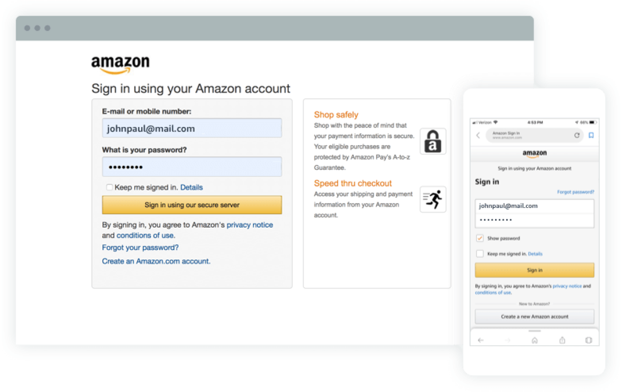 Amazon Money. Sign How Amazon Pay works - Amazon Pay